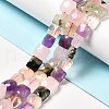 Natural Mixed Quartz Beads Strands G-G980-05-2