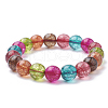 Synthetic Quartz Stretch Bracelets G-S285-18-1-3