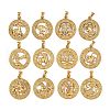 304 Stainless Steel Pendants STAS-C131-03G-1