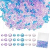 1110Pcs Electroplate Glass Beads Sets EGLA-YW0001-71-1