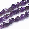 Natural Amethyst Beads Strands G-G841-A02-1