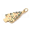 Christmas Theme 304 Stainless Steel Pendants STAS-F305-06-2