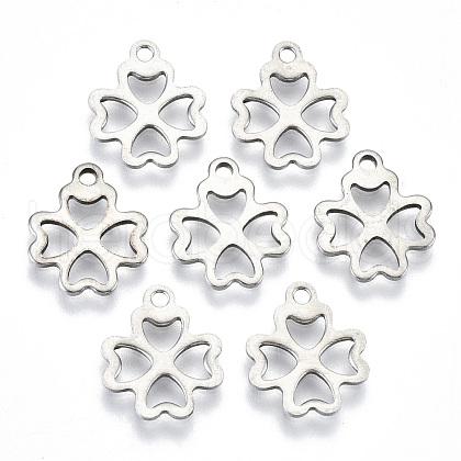Non-Tarnish 201 Stainless Steel Charms STAS-R116-023-1