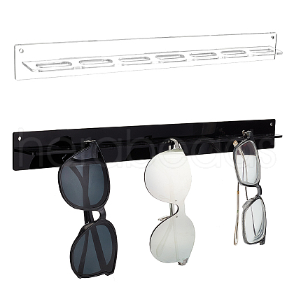 AHADERMAKER 2 Sets 2 Colors Acrylic Sunglasses Organizer Holder AJEW-GA0006-41-1