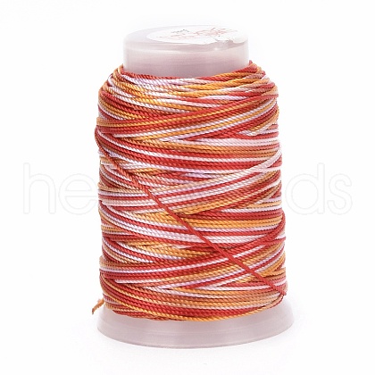 5 Rolls 12-Ply Segment Dyed Polyester Cords WCOR-P001-01B-012-1