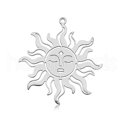Non-Tarnish 201 Stainless Steel Pendants STAS-S105-LA724-1-1