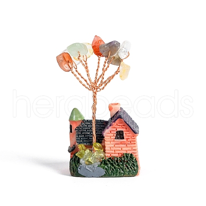 Resin Display Decorations DJEW-PW0009-002A-02-1