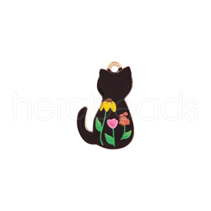 Alloy Enamel Pendants PW-WG2F215-01-1