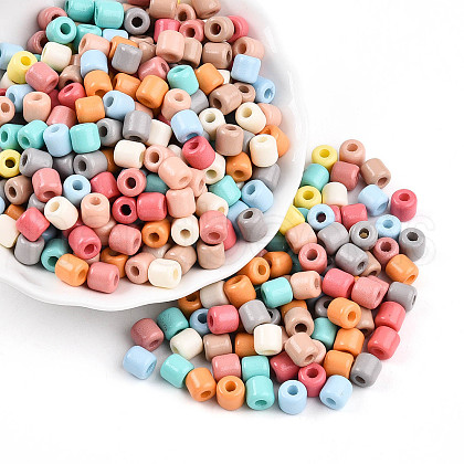 Opaque Colours Glass Seed Beads SEED-N007-14E-1