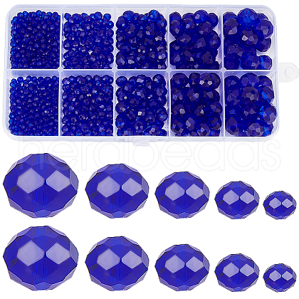 SUNNYCLUE Electroplate Glass Beads Strands EGLA-SC0001-25A-1