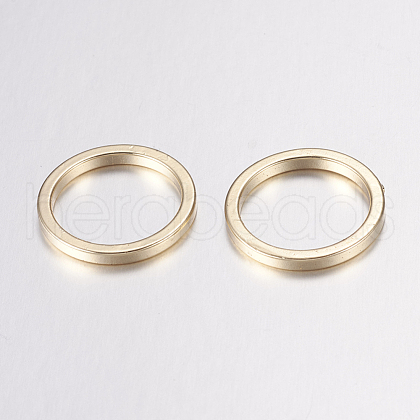 Brass Linking Rings KK-E718-01LG-1