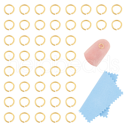 Unicraftale 925 Sterling Silver Open Jump Rings STER-UN0001-23A-1