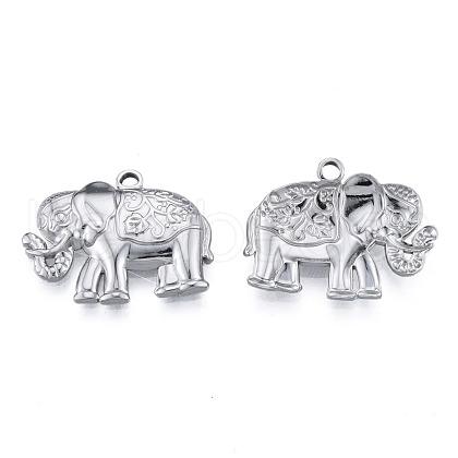 Non-Tarnish 201 Stainless Steel Pendants STAS-N098-203P-1