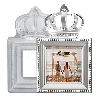 Crown Theme DIY Photo Frame Silicone Molds DIY-P074-01A-1