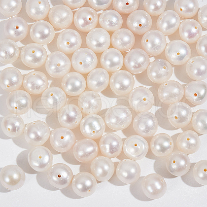  1 Strand Natural Cultured Freshwater Pearl Beads Strands PEAR-NB0002-43-1