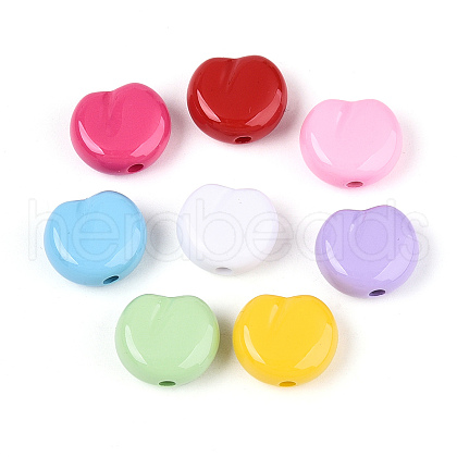 Opaque Acrylic Beads OACR-N146-06-1