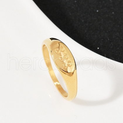 304 Stainless Steel Plain Band Finger Rings RJEW-P153-03G-02-1