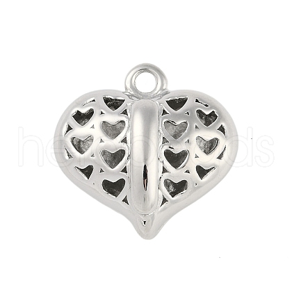 Hollow Brass Pendants for Valentine's Day KK-M289-03I-P-1