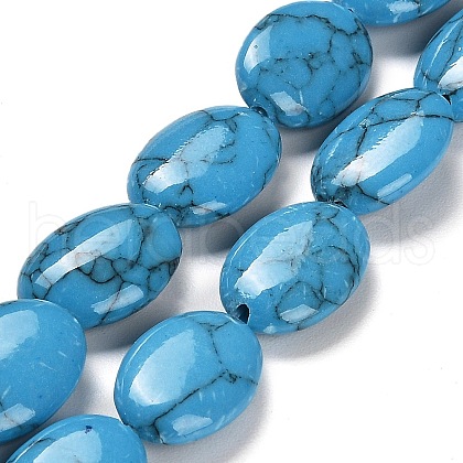 Synthetic Turquoise Beads Strands G-C101-C01-01-1