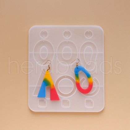 Earring Pendant Silicone Molds DIY-L023-33-1