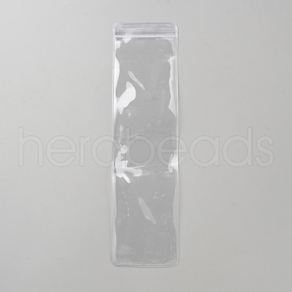PVC Transparent Zip Lock Bags ABAG-WH0046-42A-1