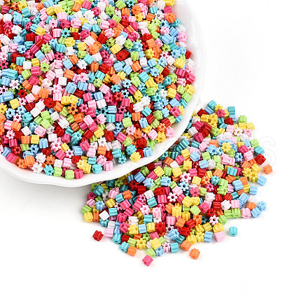 8/0 Opaque Colours Glass Seed Beads SEED-N007-04-1