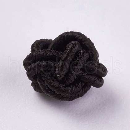 Polyester Weave Beads WOVE-K001-A13-1