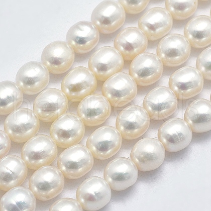 Natural Cultured Freshwater Pearl Beads Strands PEAR-K003-23D-01-1