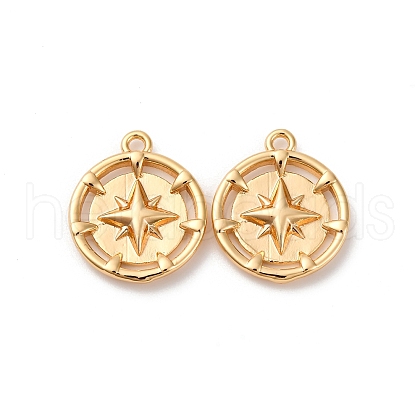 Brass Pendants KK-Z112-04G-1