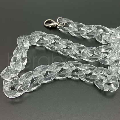 Acrylic Handbag Chain Straps PW-WG193ED-08-1