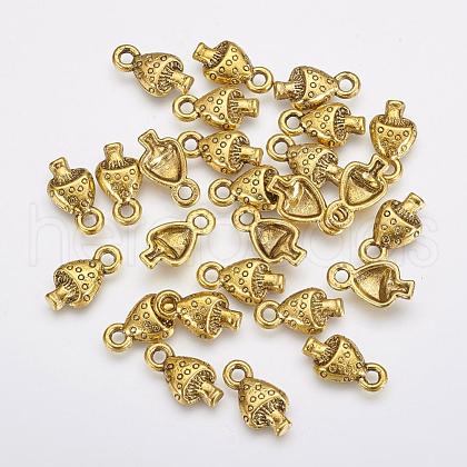 Tibetan Style Alloy Pendants TIBEP-0368-AG-FF-1