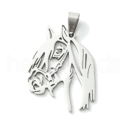 Non-Tarnish 201 Stainless Steel Pendants STAS-U003-20C-P-1