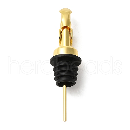 304 Stainless Steel Self Closing Wine Pourers AJEW-M218-02G-1