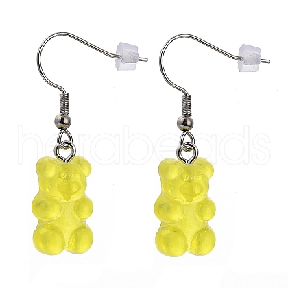 Resin Dangle Earrings EJEW-JE04252-06-1