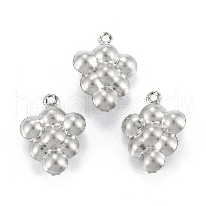 Non-Tarnish 316 Surgical Stainless Steel Charms STAS-C026-06P-1