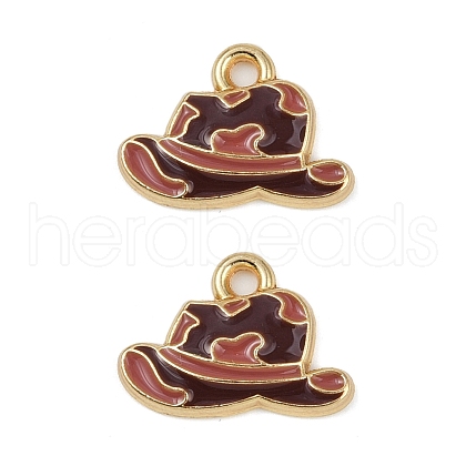 Alloy Enamel Pendants FIND-M080-01A-G02-1