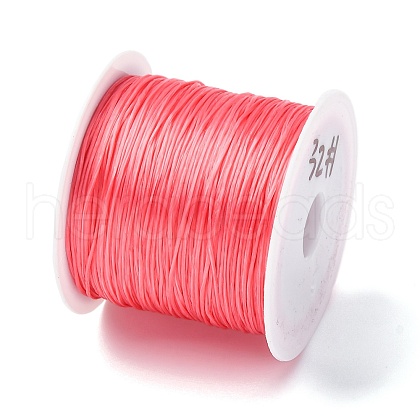 50 Yards Flat Elastic Crystal String EW-WH0019-01H-1