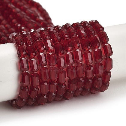 Transparent Glass Beads Strands GLAA-G112-05B-1