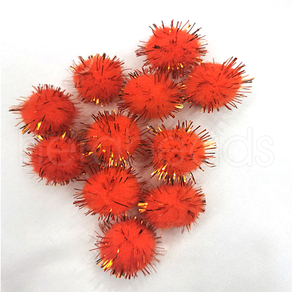 Handmade DIY Doll Craft Pom Pom Yarn Pom Pom Balls FABR-PW0001-106D-07-1