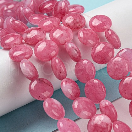 Natural White Jade Beads Strands G-M420-F01-01-1