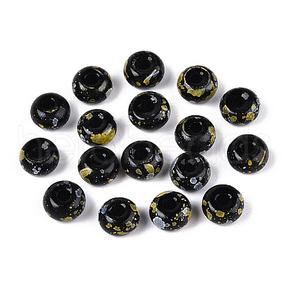 3/0 Baking Paint Glass Beads GLAA-G118-02I-1