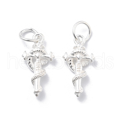925 Sterling Silver Pendants STER-D302-11S-1