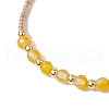 7Pcs Natural Gemstone Braided Beaded Bracelets BJEW-JB11420-5