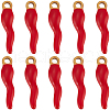 Beebeecraft 10Pcs Ion Plating(IP) 304 Stainless Steel Pendants STAS-BBC0005-19-1