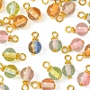 40Pcs Gradient Color Resin Pendants PALLOY-FS00029-2
