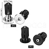Gorgecraft Aluminum Alloy Bike Handlebar Stopper AJEW-GF0002-29B-2