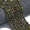 Natural Dragon Blood Beads Strands G-K389-B60-01-2