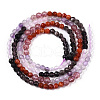 Natural & Synthetic Mixed Gemstone Beads Strands G-D080-A01-03-21-2