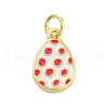 Rack Plating Brass Enamel Charms KK-M293-34G-02-1