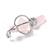 Natural Rose Quartz Big Pendants G-I322-07P-03-3